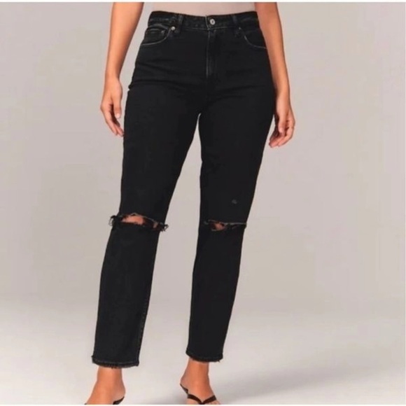 Abercrombie & Fitch Denim - Abercrombie & Fitch The Ankle Straight Ultra High Rise size 27/4